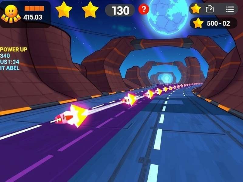 Supernova Sprint Saga gameplay screenshot