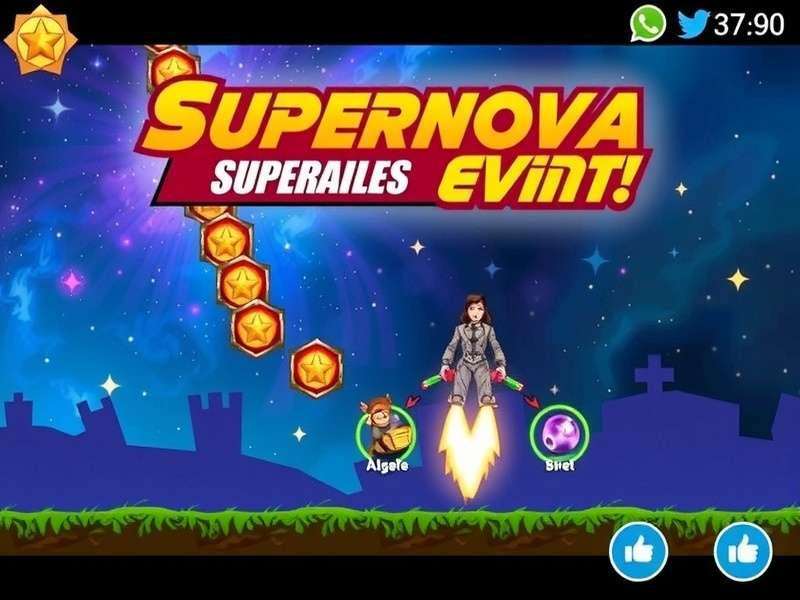 Supernova Sprint Saga power-ups and abilities